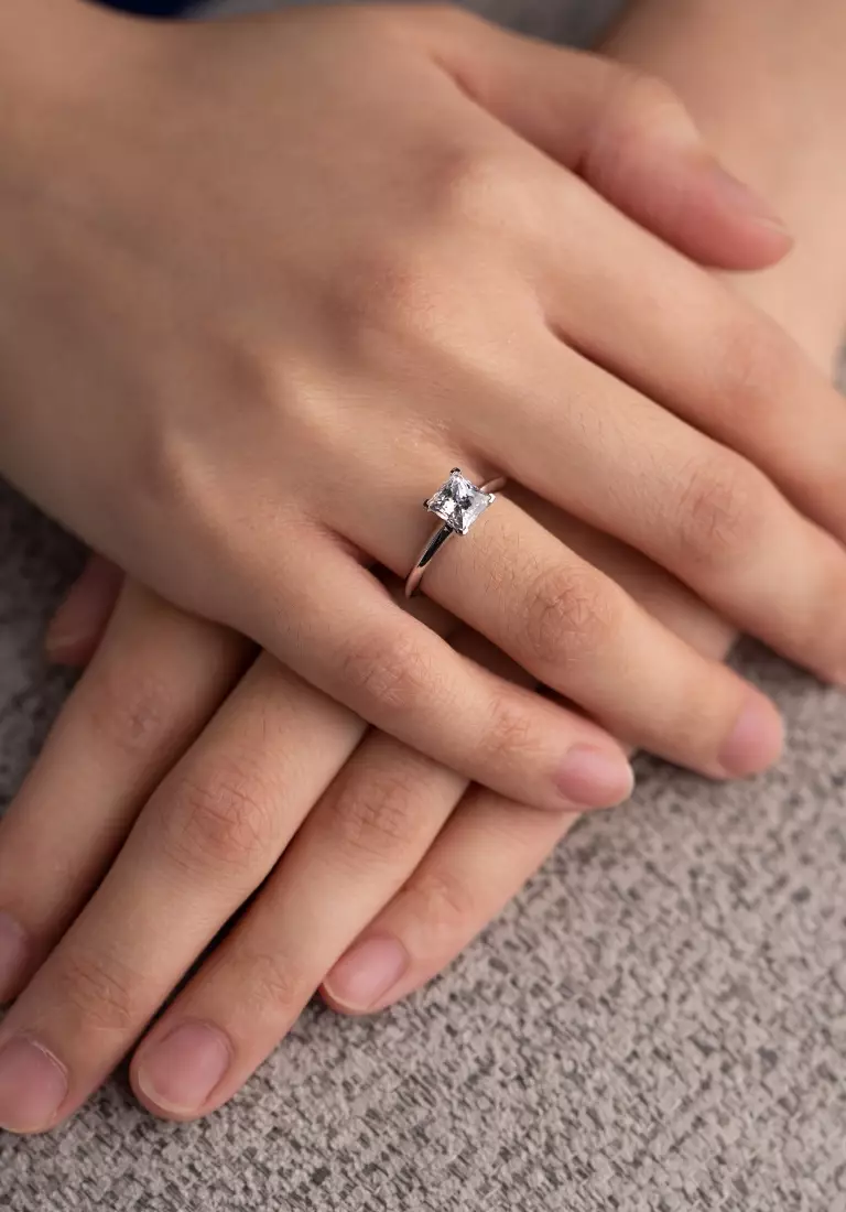 Swarovski zirconia ring outlet
