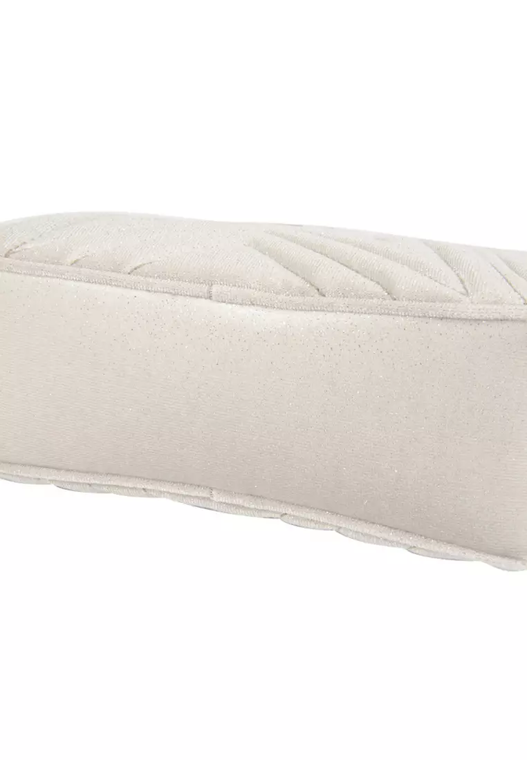 Star Small Shoulder Bag in Silver