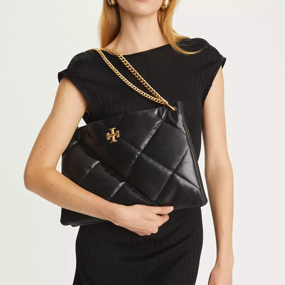 Jual TORY BURCH Kira Diamond Quilt Satchel Shoulder Bag Black