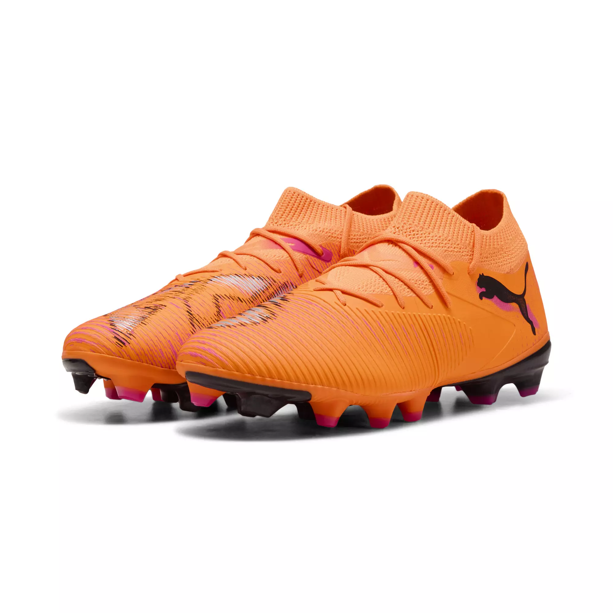 PUMA FUTURE 8 MATCH FG/AG Football Boots Unisex Fire-Black-Ravish