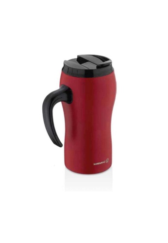 KORKMAZ red Korkmaz 316 Stainless Steel Thermos Flask Comfort Red Mug A759-01 (Made in Turkey) 49AB7HL43A3210GS_1