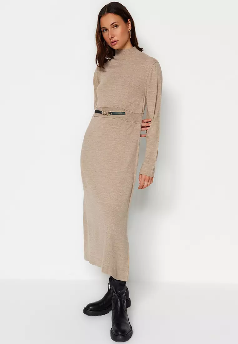 Long hotsell knitwear dresses