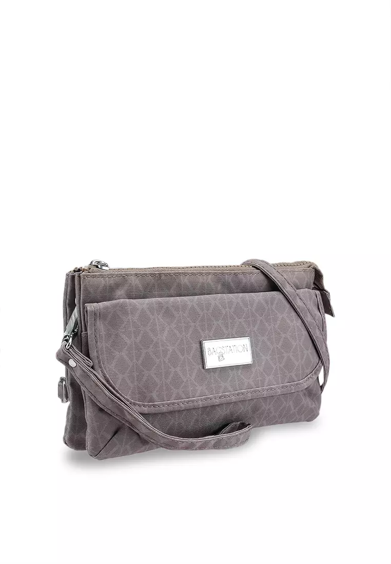 Printed Nylon Sling Pouch