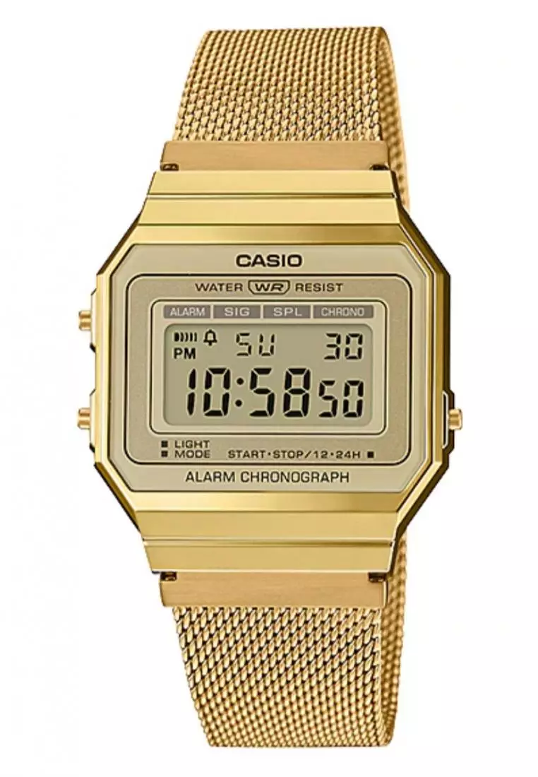 Jam sales casio emas