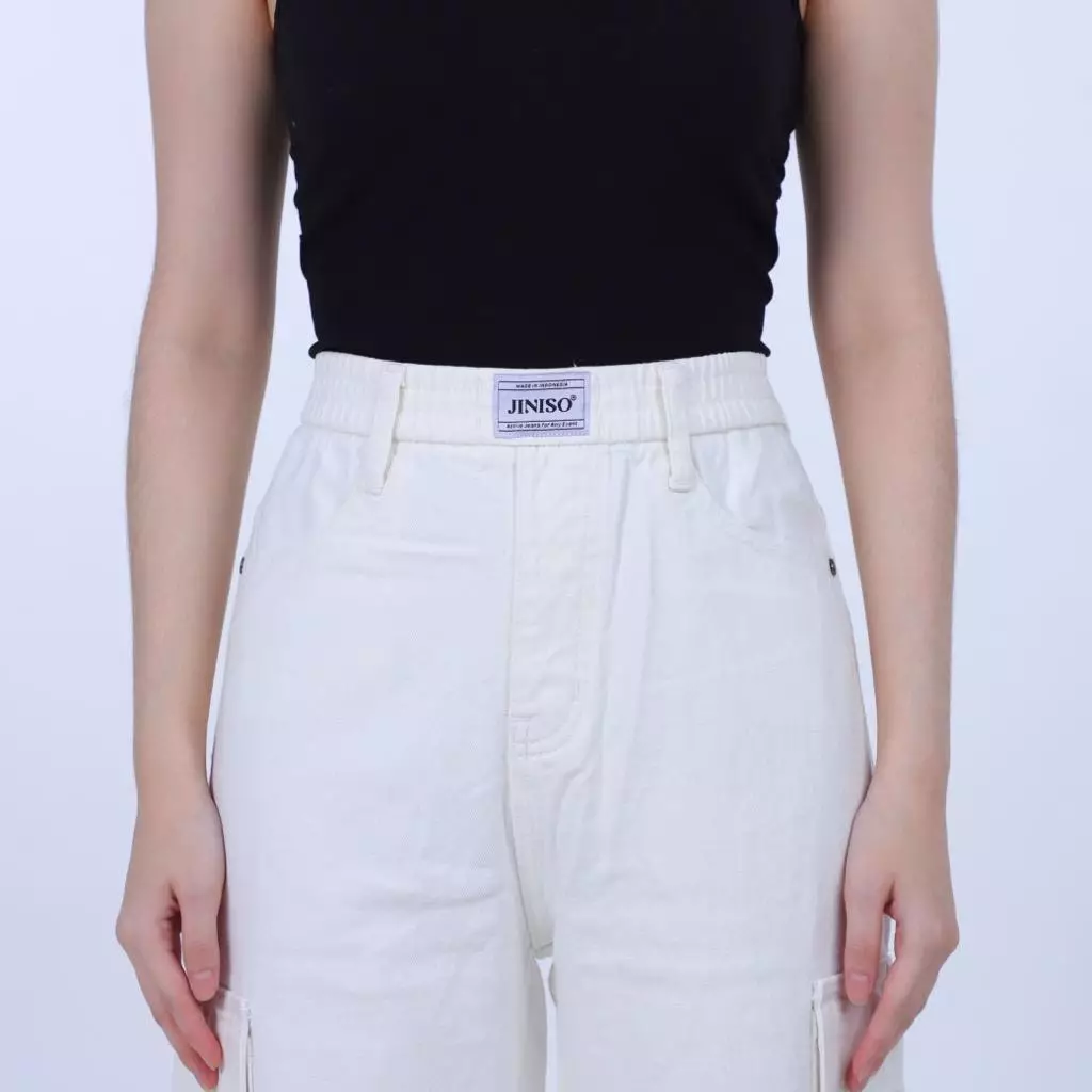 Highwaist Relax Cargo Jeans 152 DEAR DADDY