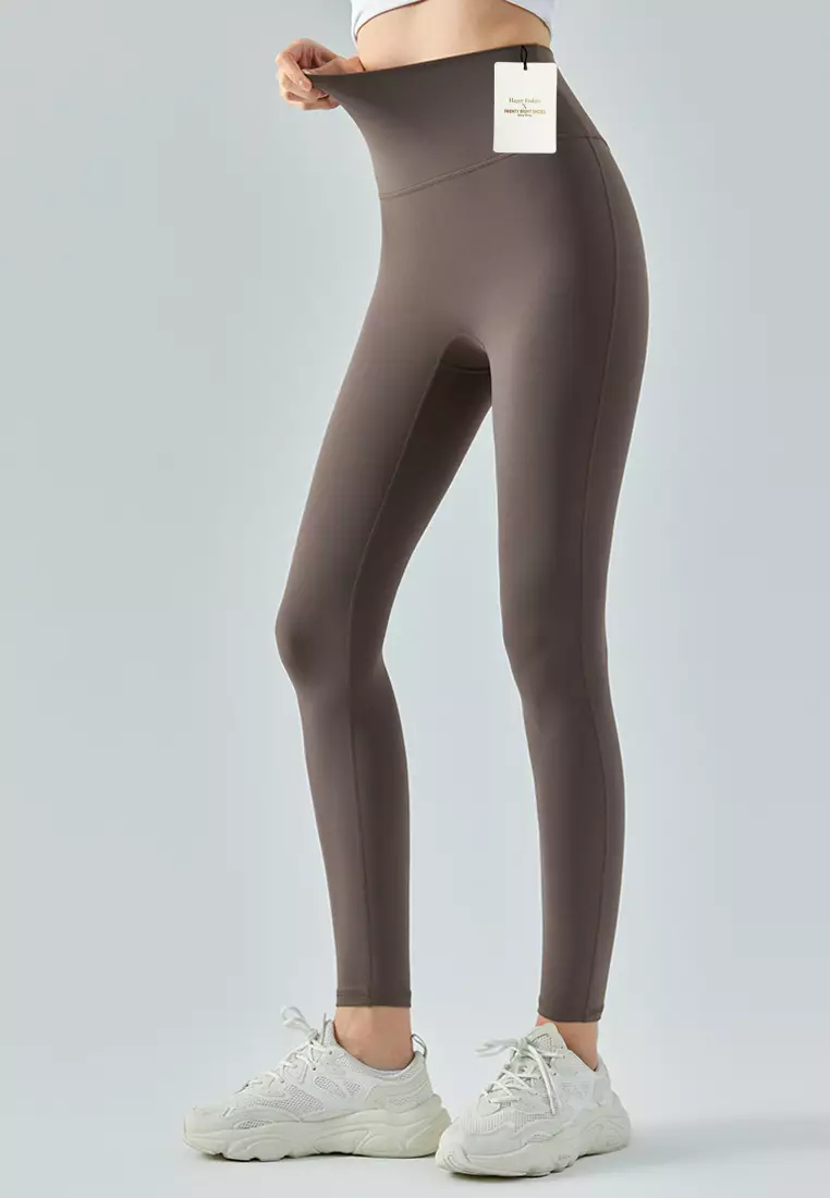 Double-sided Brushed Nylon Sports Tights（No front crotch line）DSG381