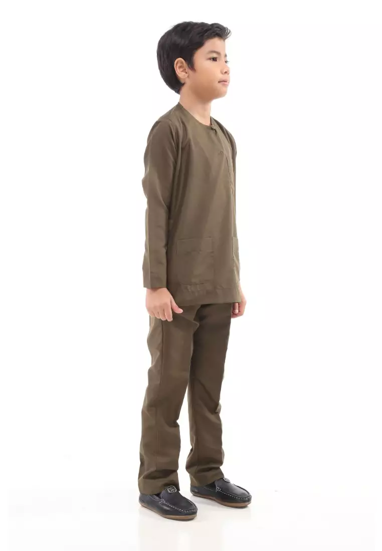 Baju Melayu Moden Teluk Belanga For Kids