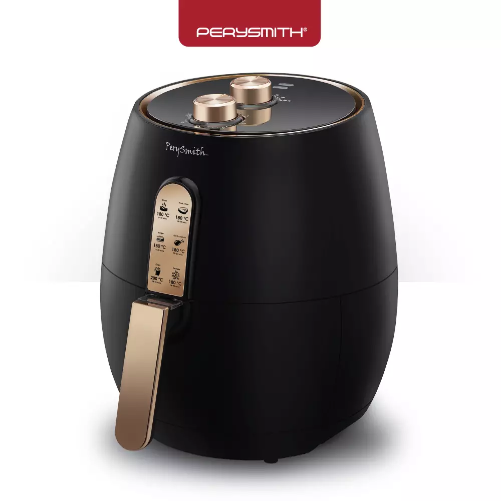 PerySmith 4.8L 3D Air Fryer XL Size Ecohealth II Series PS1521