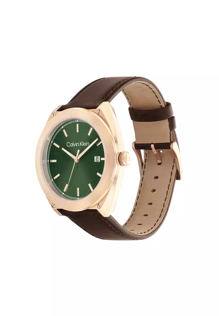 Calvin klein green watch online