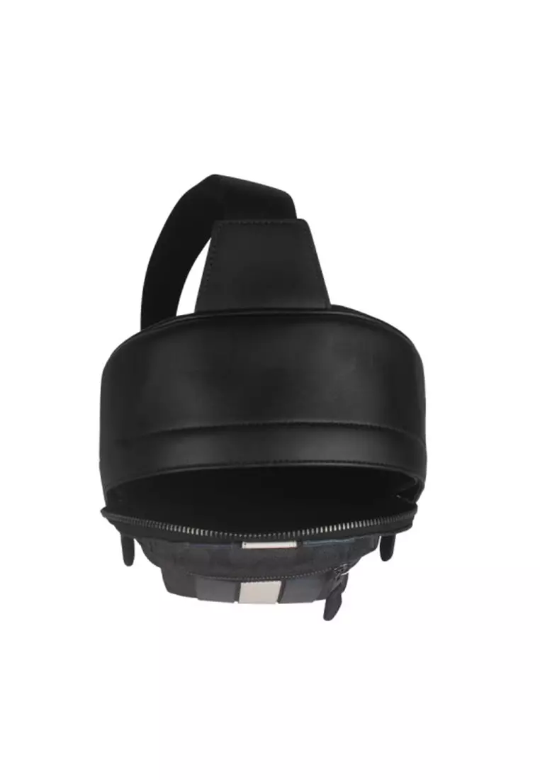 West Pack In Signature Canvas With Varsity Stripe CV923