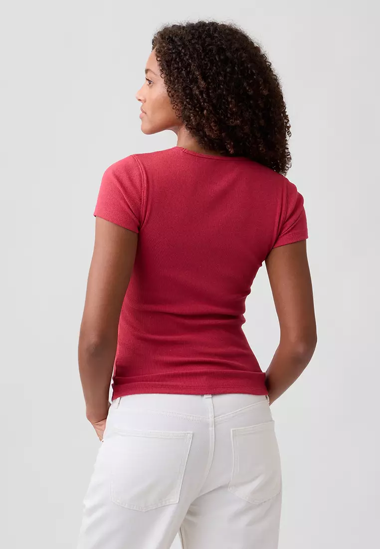 Modern Rib Logo T-Shirt