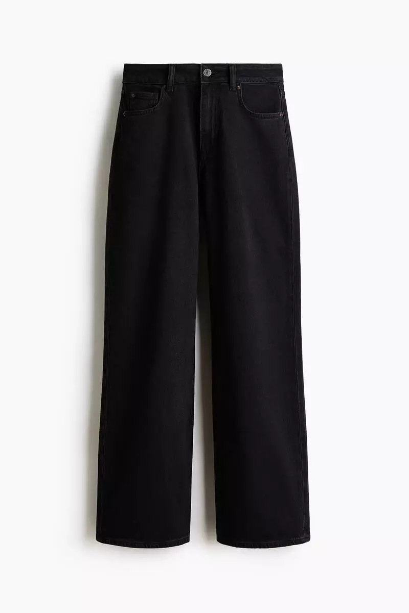 Wide High Waist Jeans