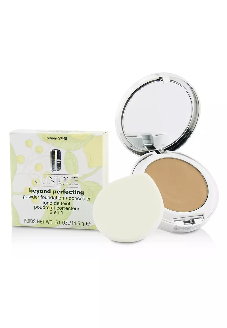 Discount on Clinique  shoes - SKU: Clinique - Beyond Perfecting Powder Foundation + Corrector - # 06 Ivory (Vf-N) 14.5g/0.51oz