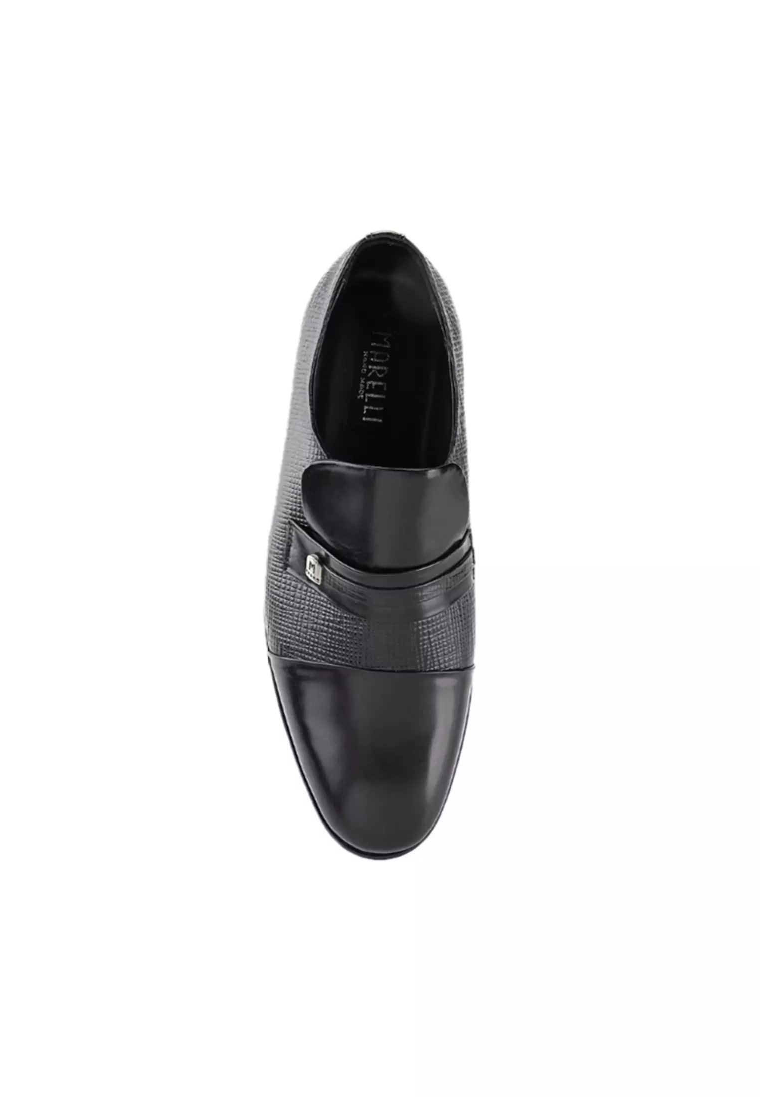 Paul Sepatu Slip On Loafers Formal Pria Kulit Asli