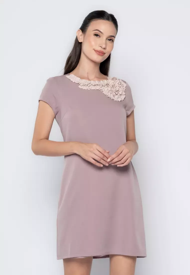 Eve geo lace shift dress hot sale