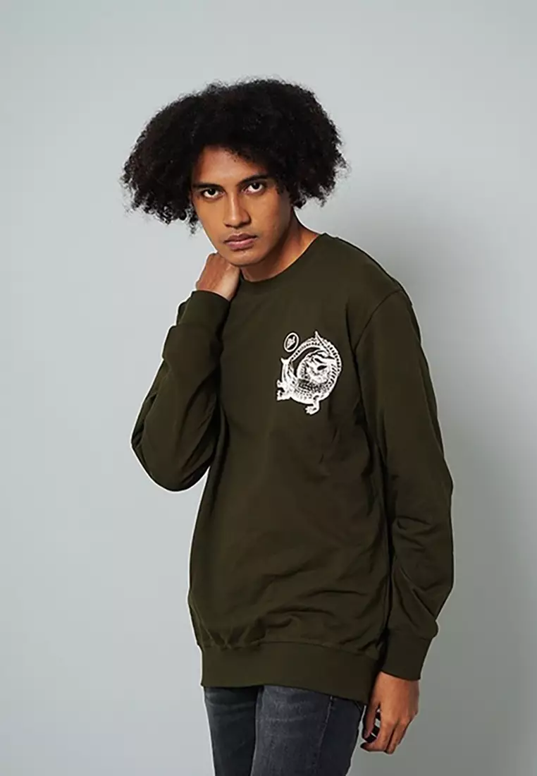 LGS Street - Endless Game - Sweatshirt - Streetwear - Hijau - Unisex - SW.10.H003.019