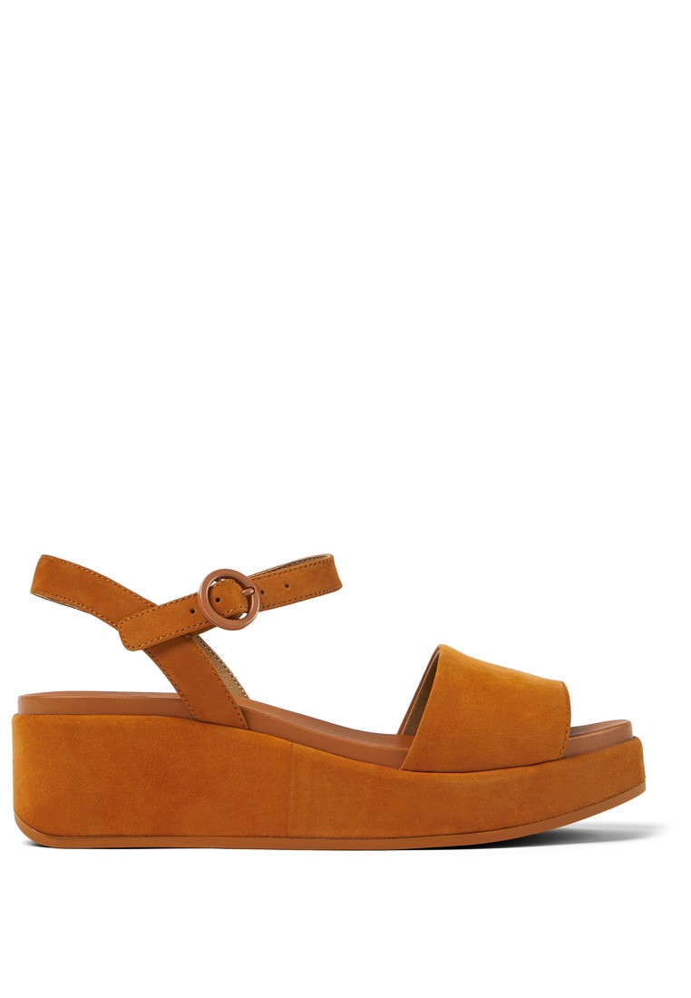 CAMPER Women 2-Strap Sandal /MISIA /brown-K200564-035