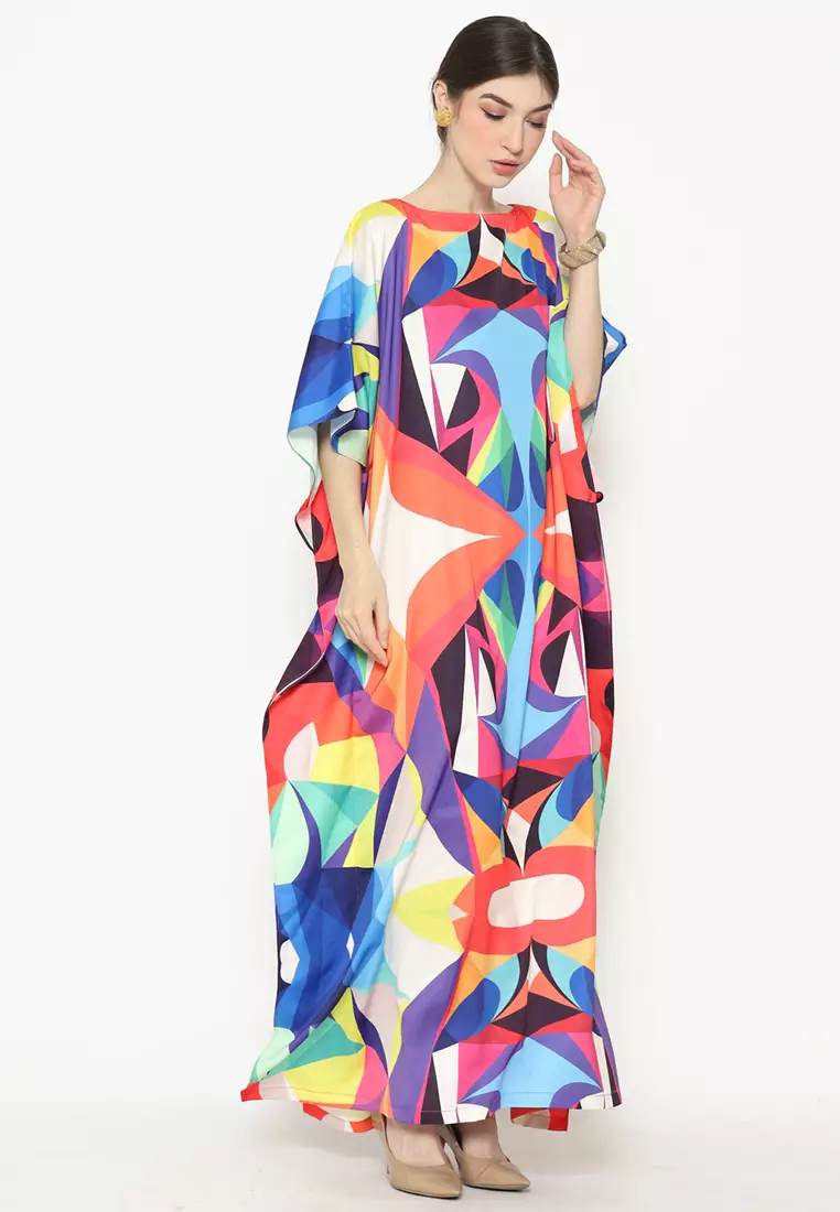 Kanzi Exclusive Short Sleeve Classic Kaftan
