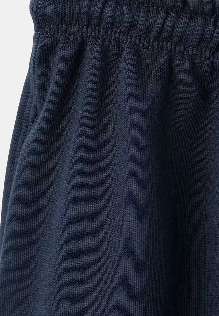 Cotton Jogger-Style Trousers