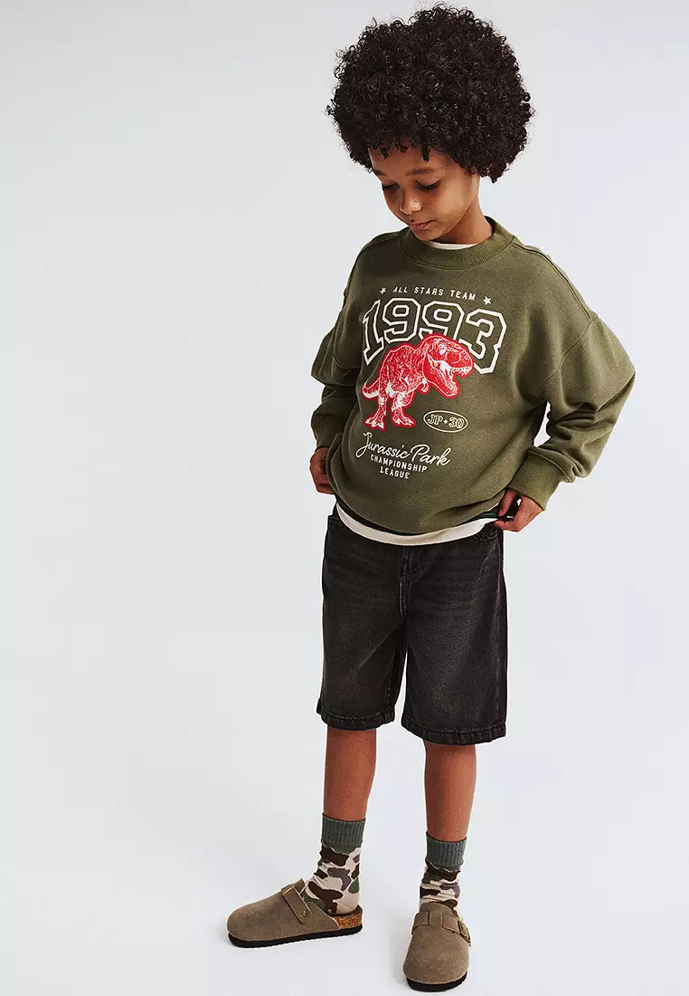 Licensed Sammy Oversize Crew Sweatshirt