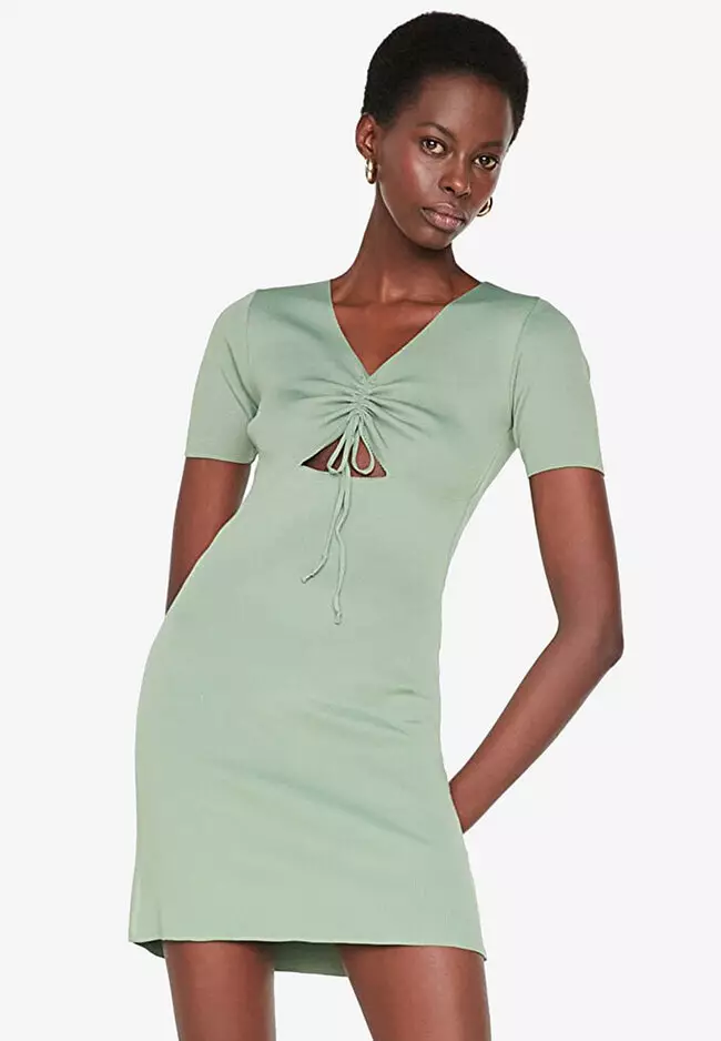 Topshop mint hot sale dress