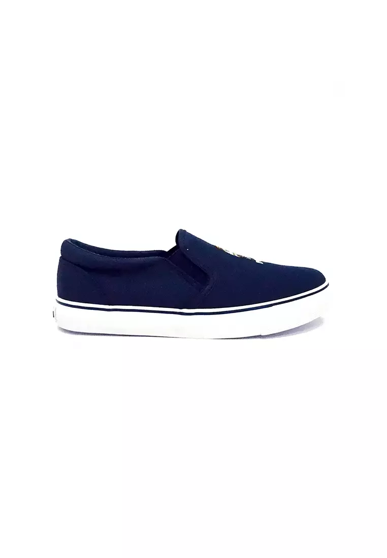 Discount on Polo Ralph Lauren  shoes - SKU: Keaton Slip-On Bear- Navy
