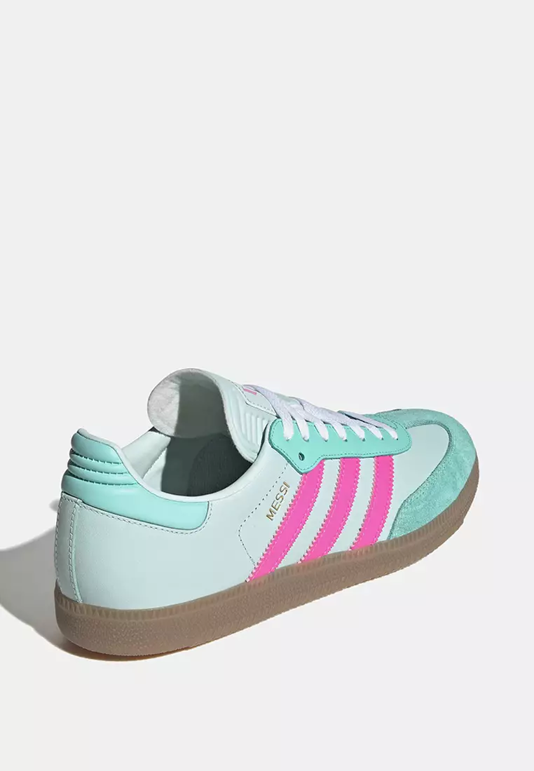 Football Samba Messi Boots Men Turquoise KI8505