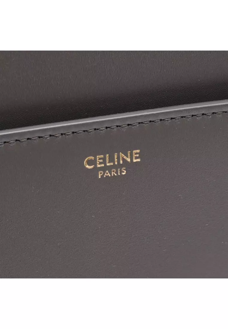 Pre-Loved Celine 16 Sais Medium Handbag leather gray 2WAY