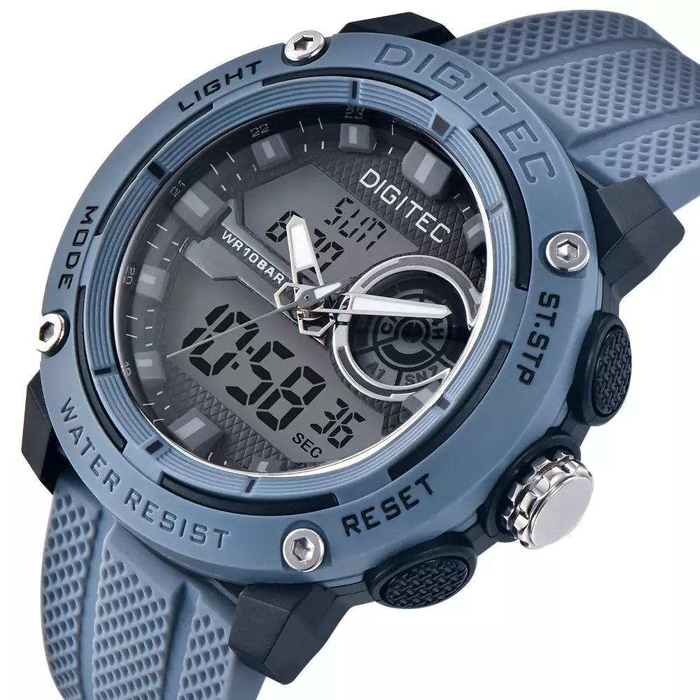 DIGITEC Jam Tangan Pria DA-2170T-GY4W Water Resist
