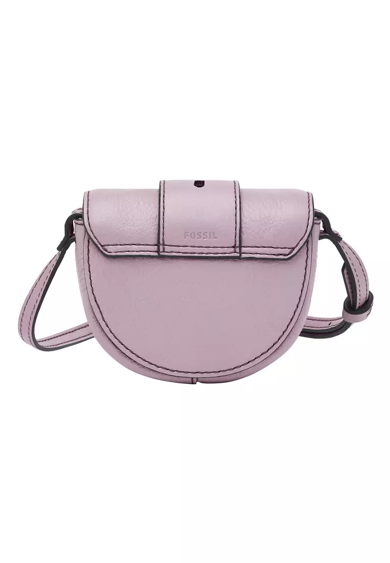 Fossil Women's Harwell Crossbody Bag ZB1849531 Lavender Leather