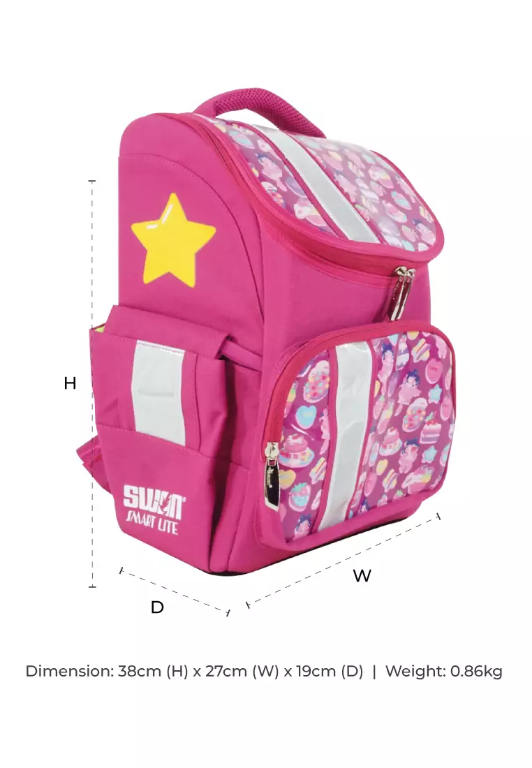 Buy Swan Swan Smart Lite 2 School Bag With Spinal Protection Back