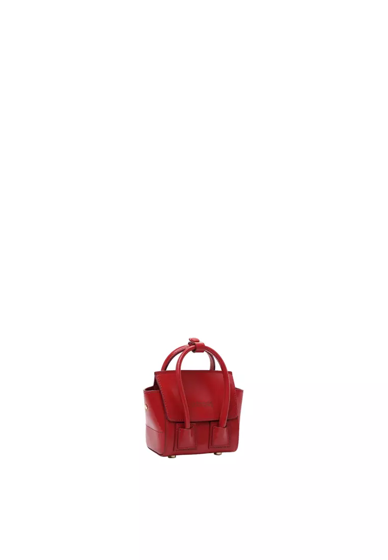 [Online Exclusive] UNNI Nano Top Handle Bag - Red