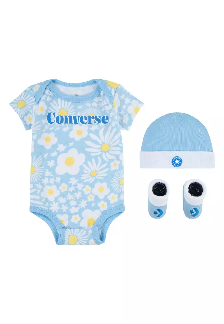 Converse Seasonal 3 Piece Box Set Newborn
