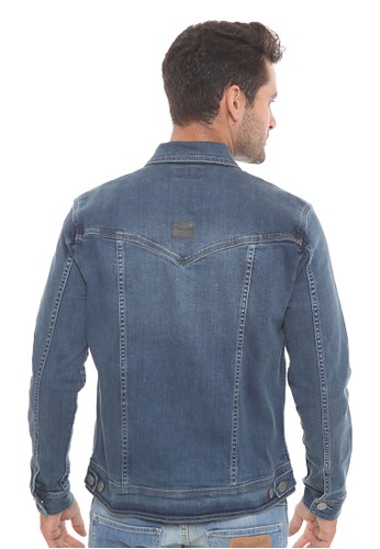 Jual Wrangler DENIM JACKET C02P18 Original ZALORA 