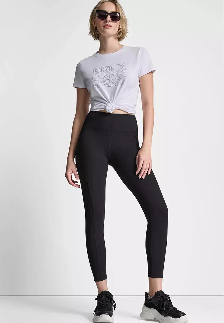 Triple Rhinestone Foil Logo Tee