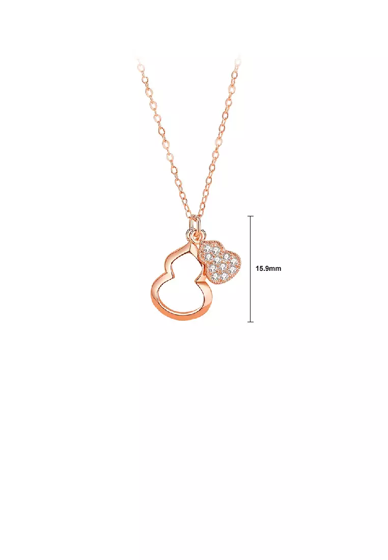 Buy Mooclife 925 Sterling Silver Plated Rose Gold Fashion Vintage - Main Image