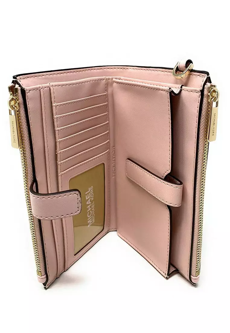 Mk double new arrivals zip wristlet