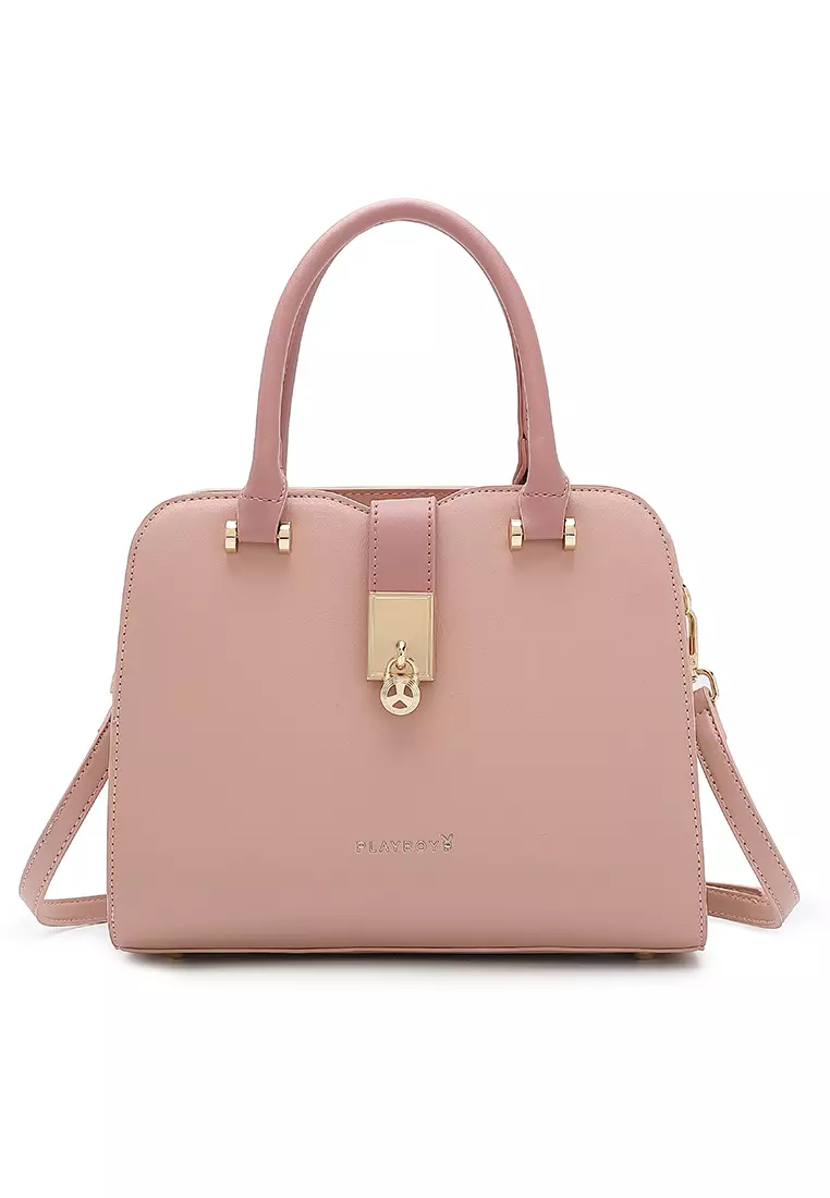 Pink discount playboy bag