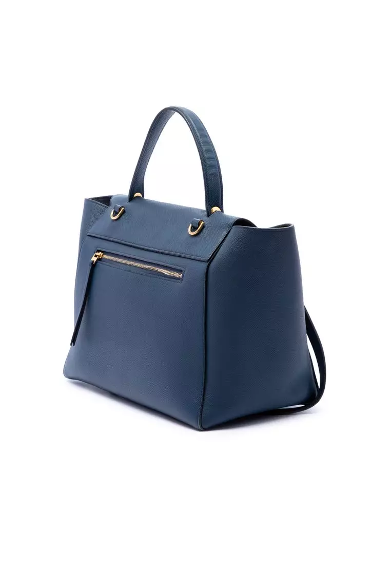 Pre-Loved Celine Mini Grained Calfskin Belt Bag