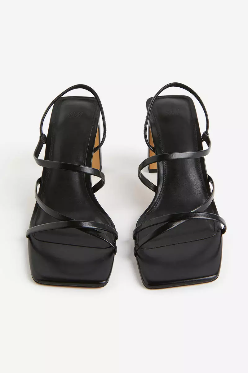 Block-heeled sandals