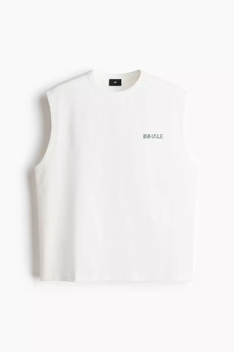 Loose Fit Printed vest top