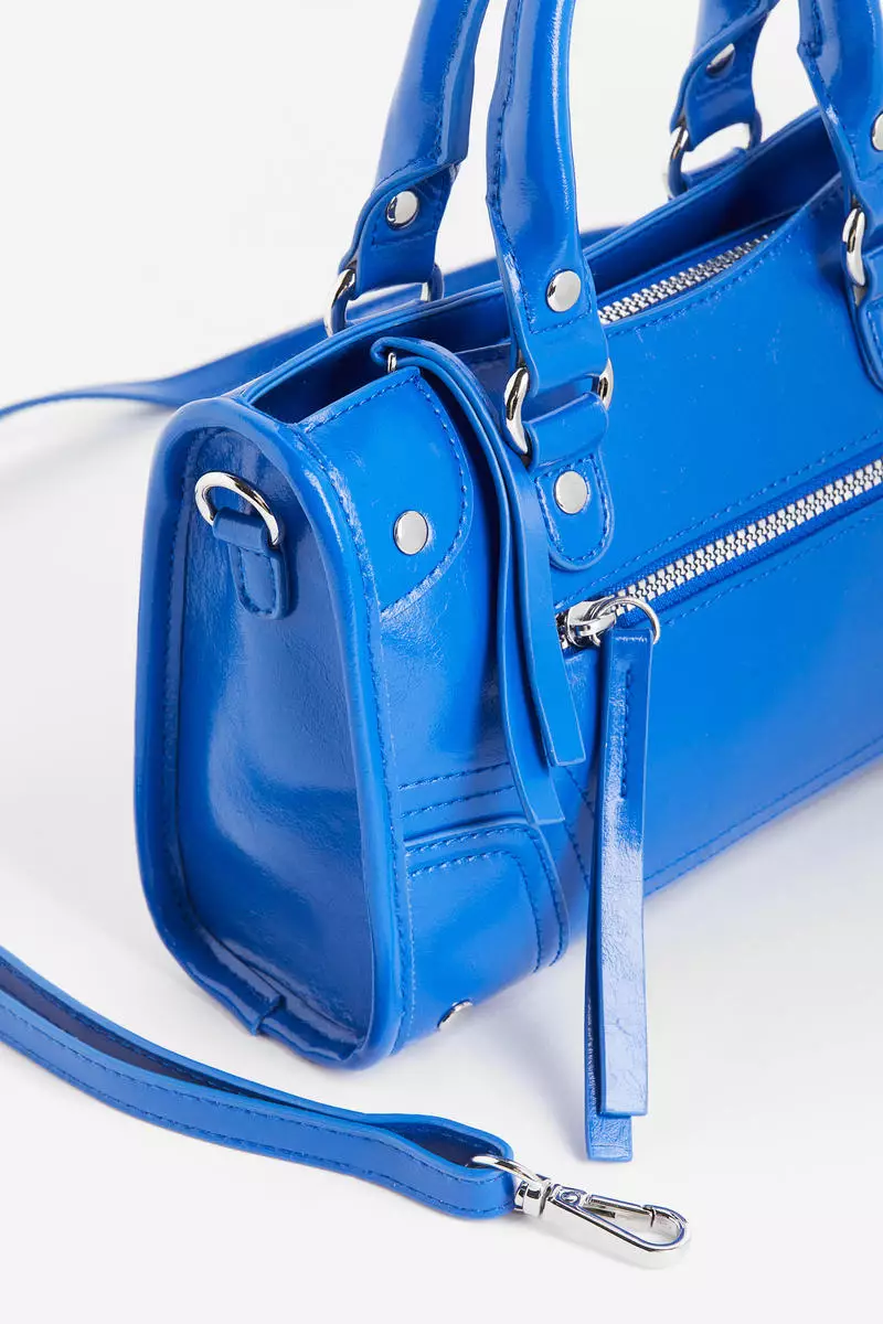 H&m blue bag top