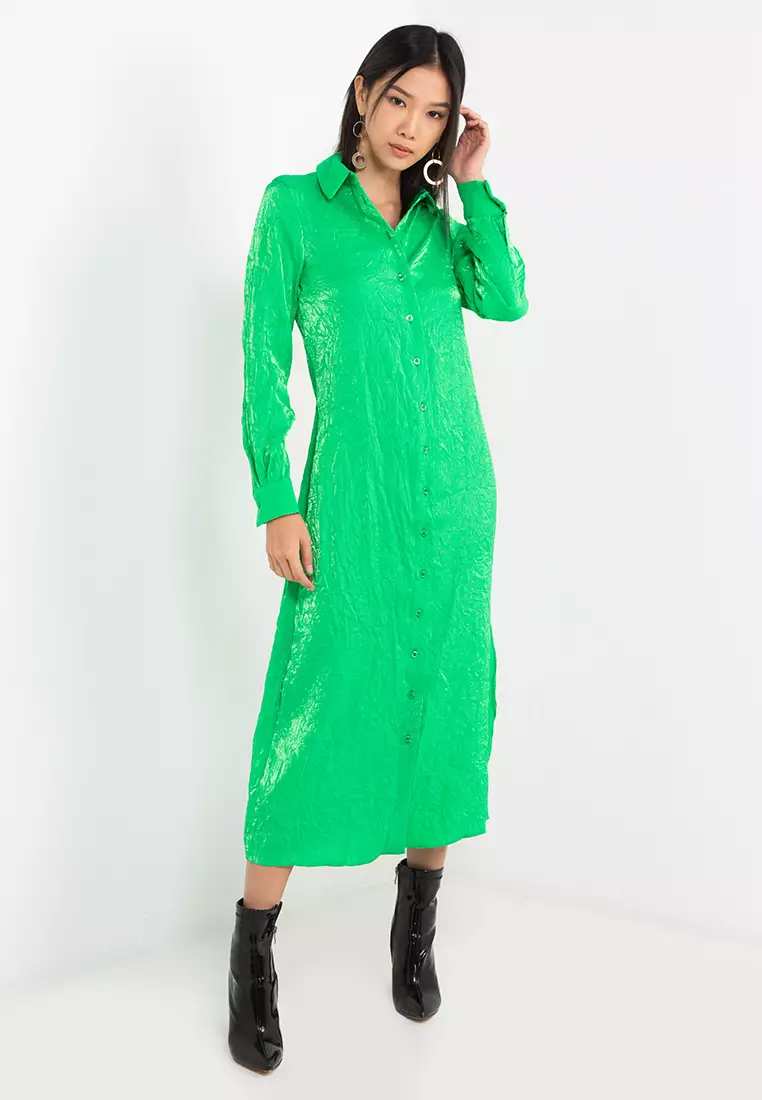 Topshop midi shirt dress outlet
