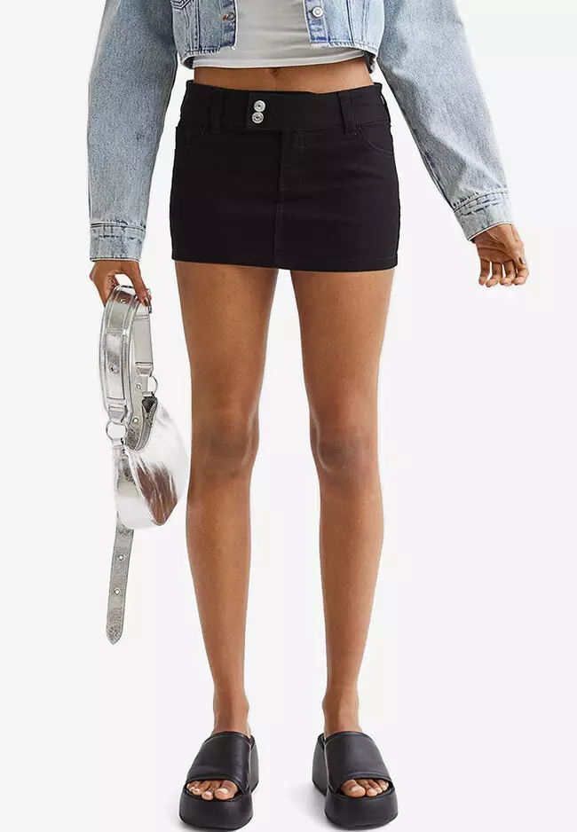Short black skirts online sale