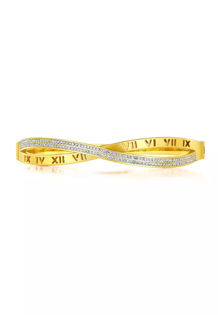 Claudette 手鐲＋Vera 手鐲 套組（金色）