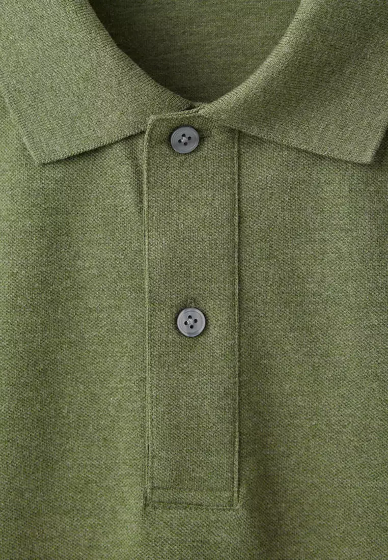 Regular-Fit Piqué Polo Shirt