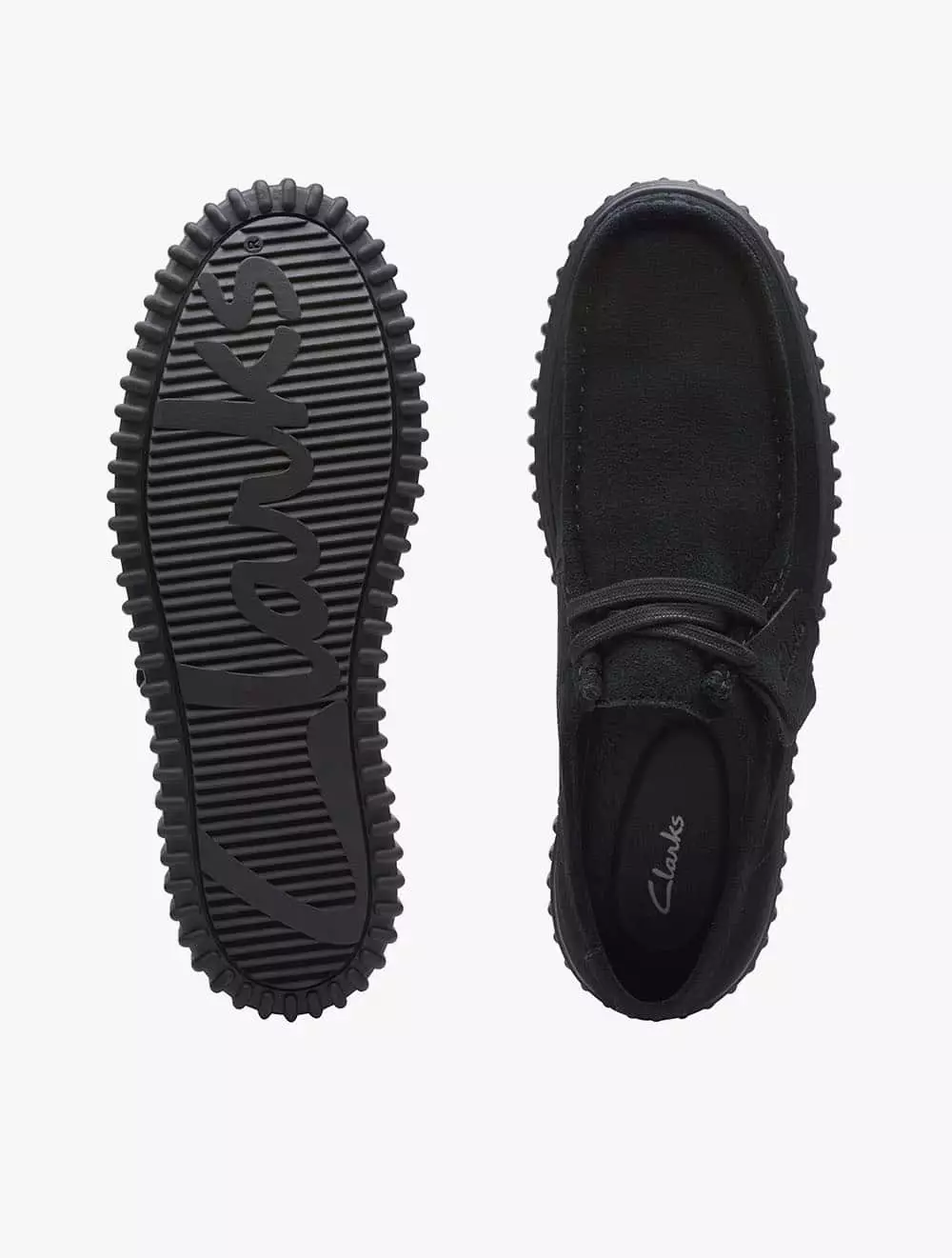 Clarks Torhill Lo Men's Loafers- Black Sde