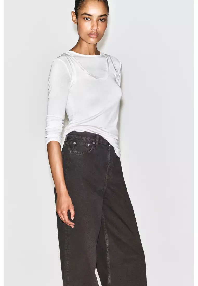 DIAL WIDE-LEG JEANS