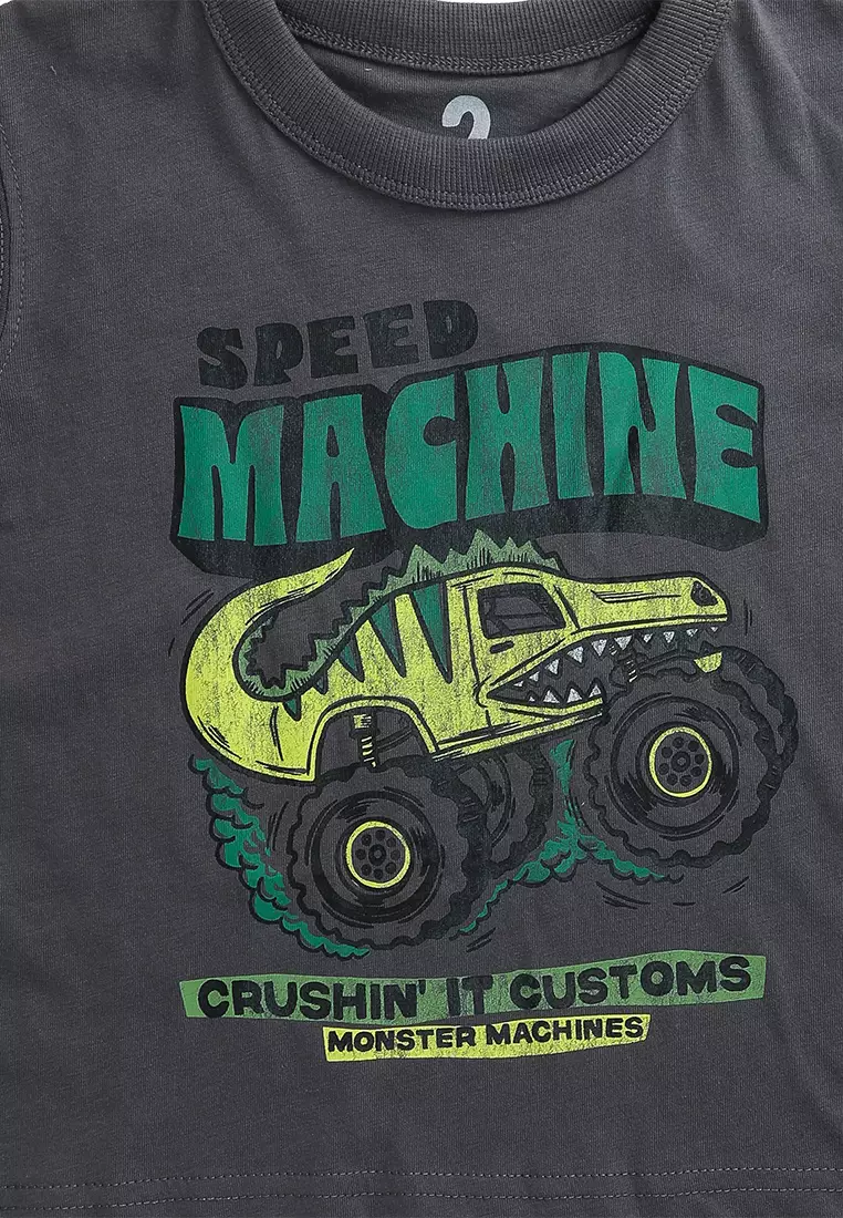 Buy Cotton On Kids Jonny Short Sleeve Graphic Print T-Shirt 2025