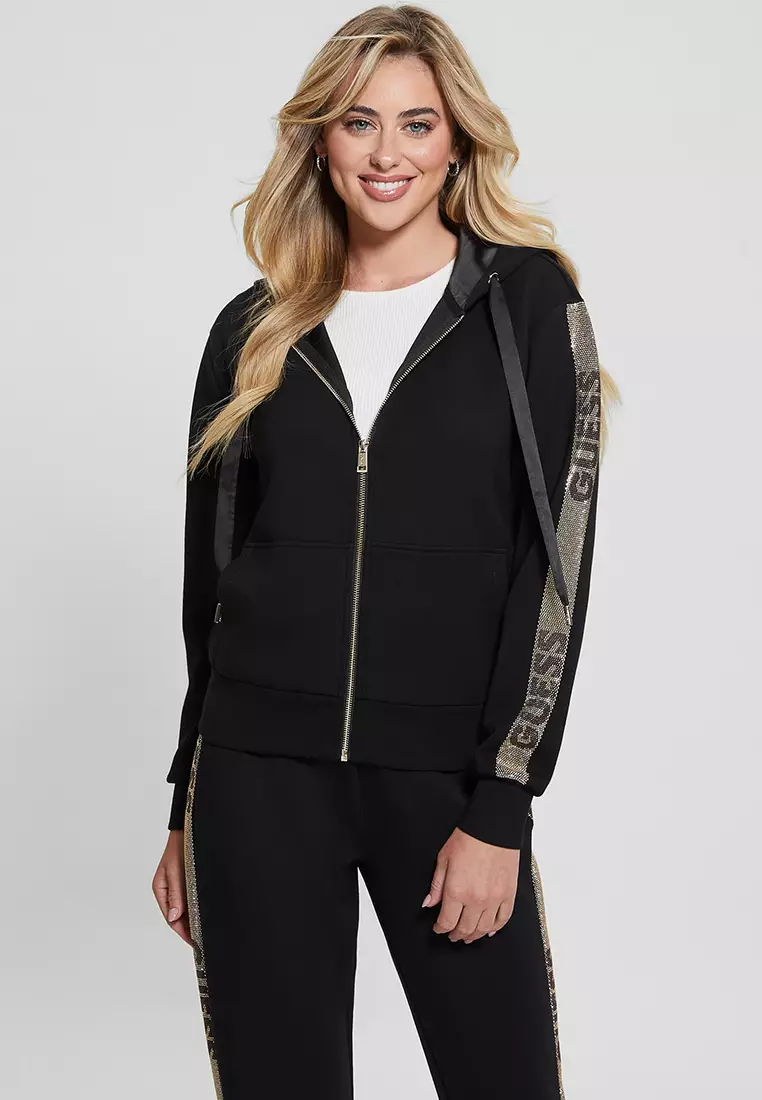 Guess zip up hoodie shop